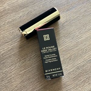 NEW Givenchy Le Rouge Deep Velvet Lipstick in Rouge Graine